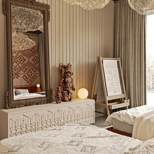 Комната Спальня в русском стиле